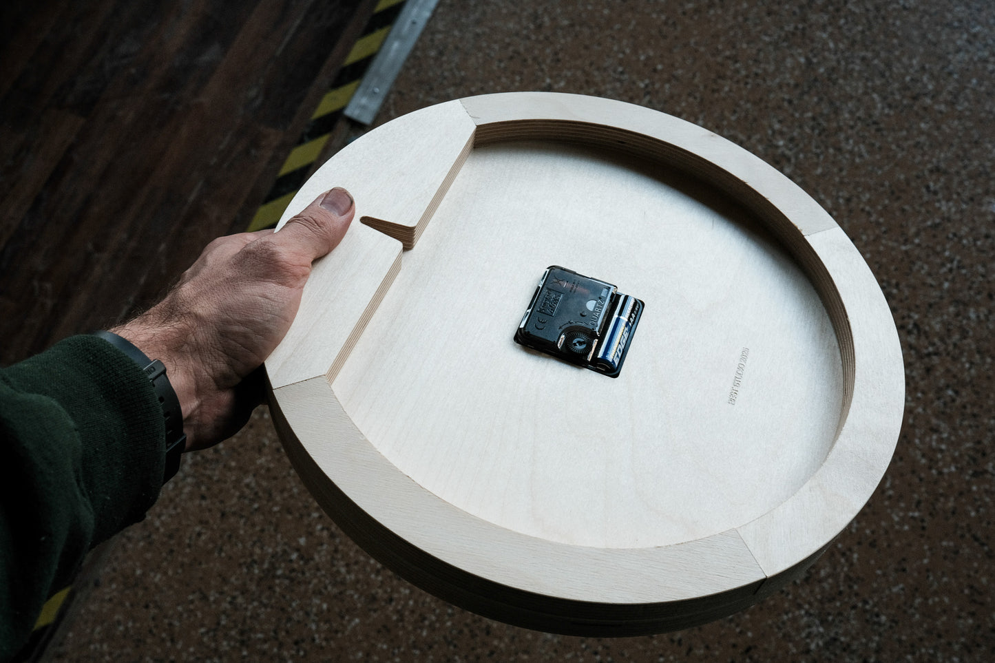 Ply Wall Clock