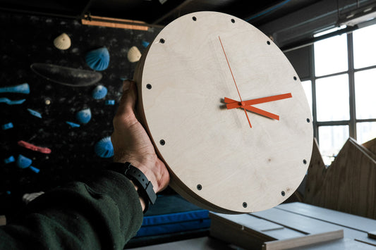 Ply Wall Clock