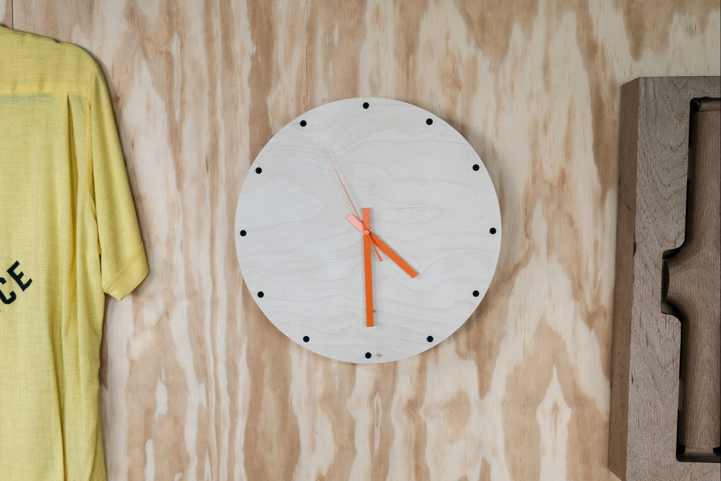 Ply Wall Clock