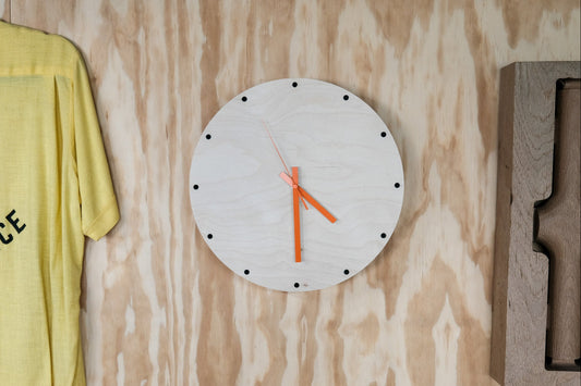 Ply Wall Clock